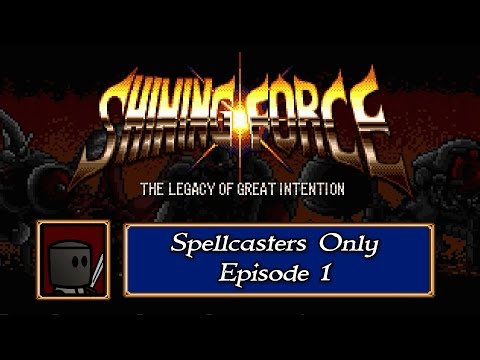 The Ancient Gate - Let's Play Shining Force | Spellcasters Only - Episode 1