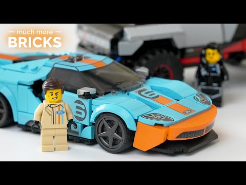 Vidéo LEGO Speed Champions 76905 : Ford GT Heritage Edition et Bronco R