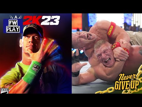 WWE 2K23 Showcase 11 John Cena vs Brock Lesnar ( Suplex sobre Suplex) (Español)