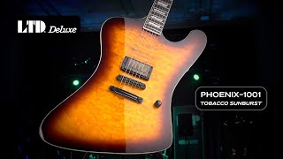 Video thumbnail for Caleb Shomo (Beartooth) Reacts to the LTD Deluxe Phoenix-1001 | ESP Guitars by ESP Guitars USA