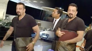 Sanjay Dutt Arrives In Style At Airport As He Leaves For IIFA 2016
