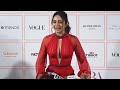 Rakul Preet Singh Looking Beautiful In Red Dress Vogue Beauty Awards 2019