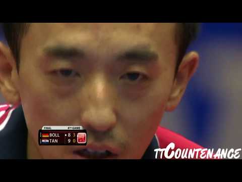 European Championships: Timo Boll-Tan Ruiwu