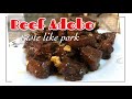 Beef Adobo - Adobong Baka Taste Like Pork!