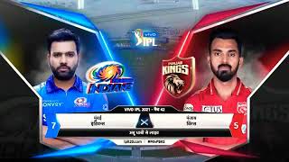 MI vs KXIP 2021 highlights. mumbai indians vs kings xi punjab highlights today.  #ipl2021