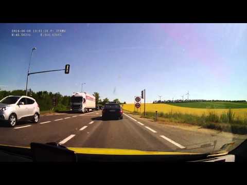 Austria. Road B7, Wilfersdorf — Schrick, 2014, 4x