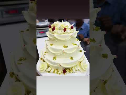 3 leyar cake design ♥️