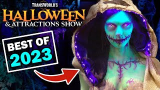 BEST of Transworld 2023 Halloween Expo Scary Animatronics Masks Costumes and More Video