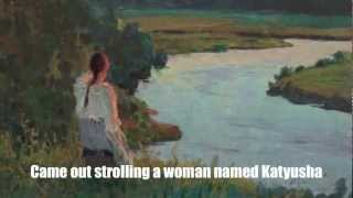 Katyusha Катюша English Subtitles Russian Folk Song Translation Lyrics Music