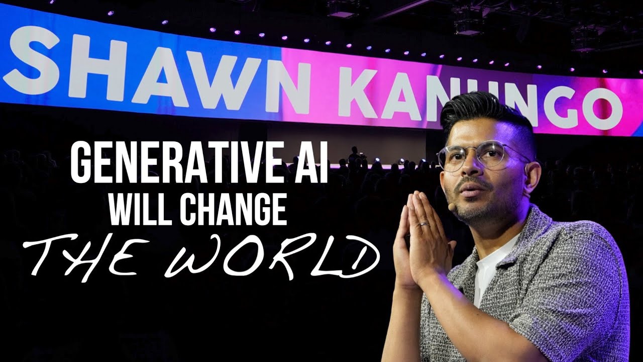 How Generative AI & ChatGPT Will Change The World | Keynote Speaker Shawn Kanungo