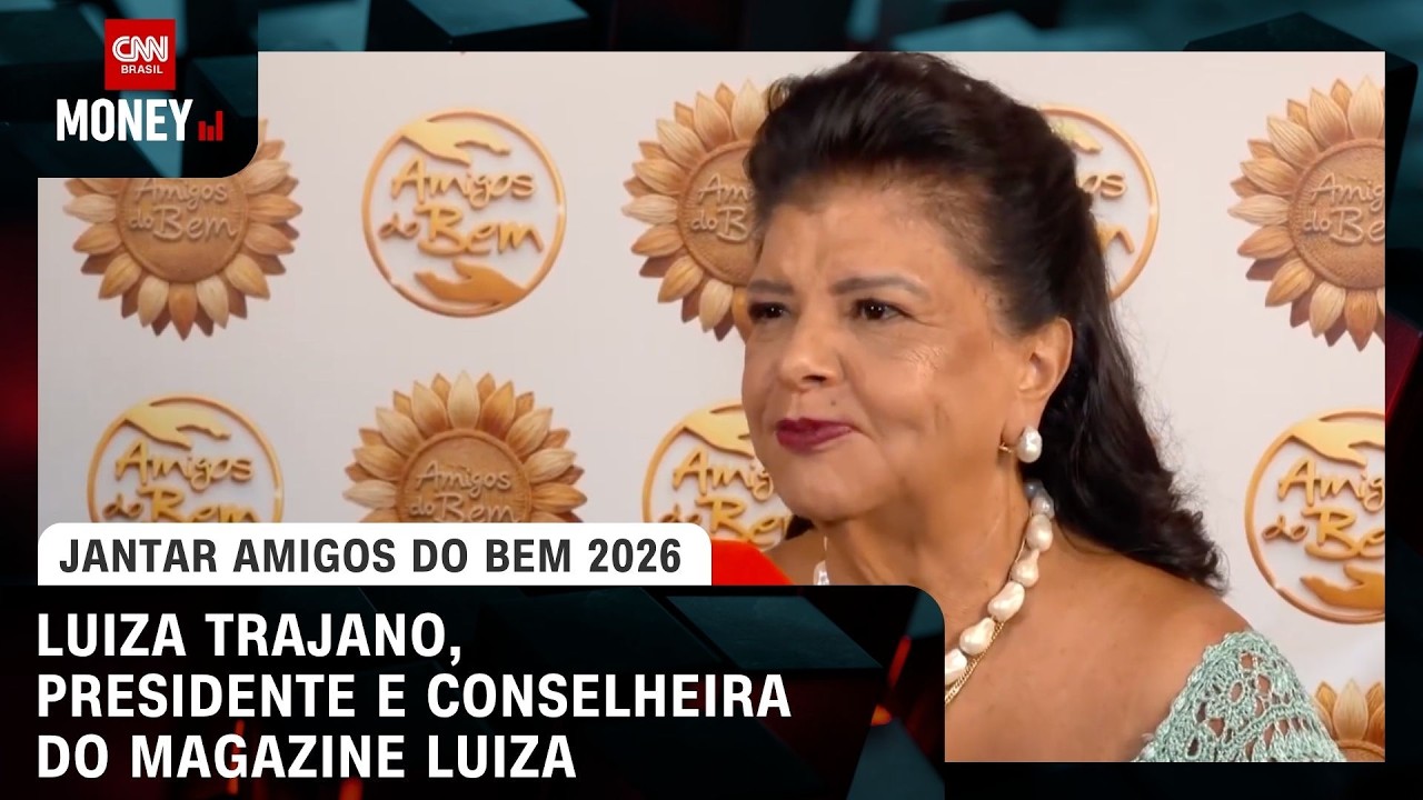 Jantar Amigos do Bem 2026: Luiza Trajano, presidente e conselheira do Magazine Luiza