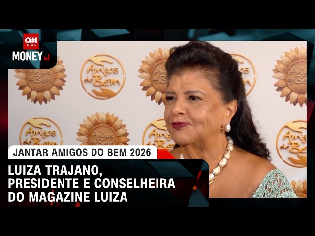 Jantar Amigos do Bem 2026: Luiza Trajano, presidente e conselheira do Magazine Luiza