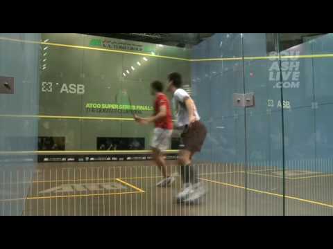 Ramy ashour Thierry lincou super series finals 2009 squash