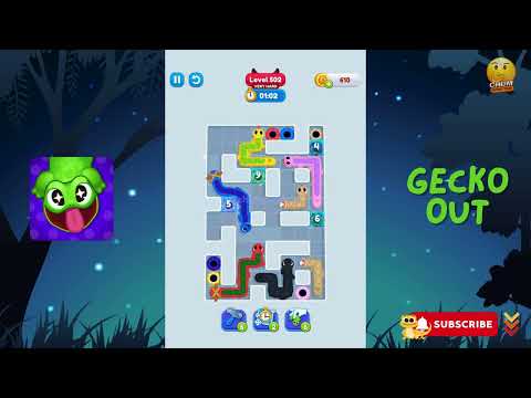 Gecko Out - Level 502 - Gameplay walkthrough