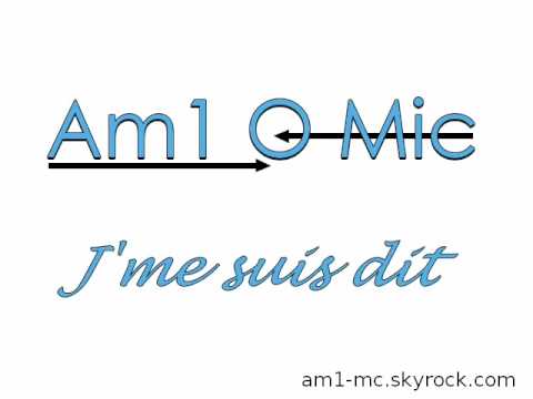 Amin Omic - J'me suis dit