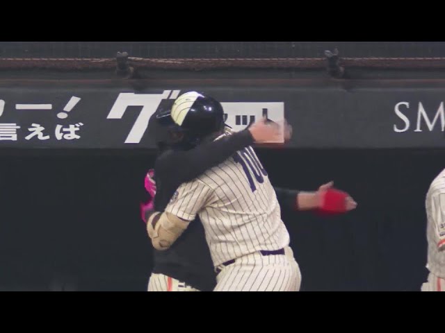 【7回裏】繋いで繋いで決めた!! ファイターズ・レイエス レフトポール直撃の逆転3ランHR!!  2024年7月16日 北海道日本ハムファイターズ 対 東北楽天ゴールデンイーグルス