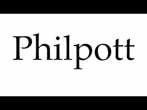 How to Pronounce Philpott