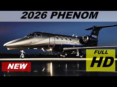 ✈️ 2026 Embraer Phenom 300E – The Ultimate Light Jet Experience! 🚀🔥