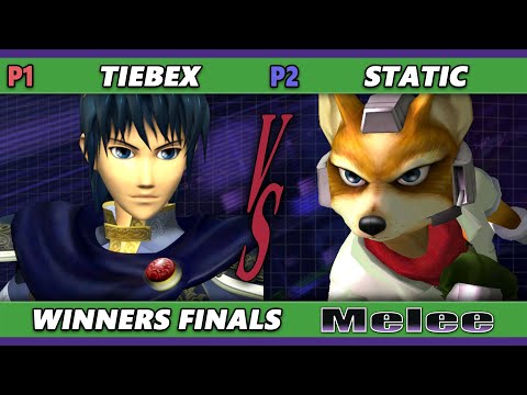 S@X 457 Winners Finals - Tiebex (Marth) Vs. Static (Fox) Smash Melee - SSBM