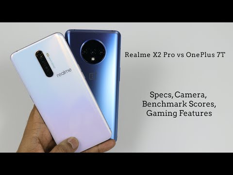 Realme X2 Pro vs OnePlus 7T - Specs, Camera, Benchmark Scores, PUBG Gaming Features 🔥🔥🔥