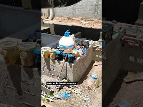 TUBULAÇÕES HIDRÁULICA PISCINA ANDORINHA -BA PARTE 10