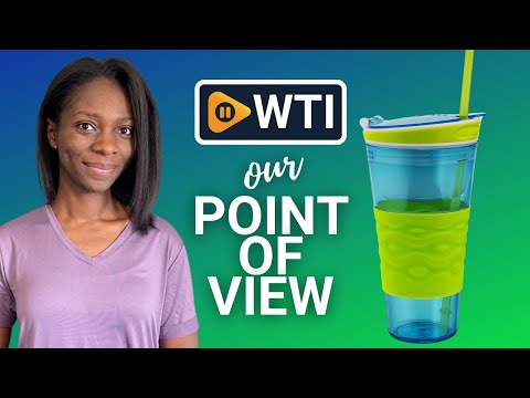 Snackeez Travel Snack & Drink Cup with Straw - WTI product video review