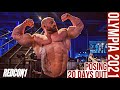 JAMES HOLLINGSHEAD POSING 20 DAYS OUT FROM THE 2021 MR.OLYMPIA !!!