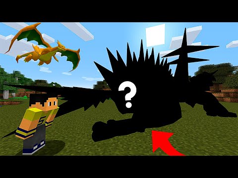 I caught a unique Pokémon in Minecraft Pixelmon.