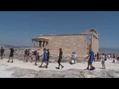 AZ-selectie wandelt door Athene