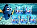 Opening 5 NEW Finding Dory Mashems With Amy Jo Disney Squishy Mashem Surprise Egg Opening On DCTC