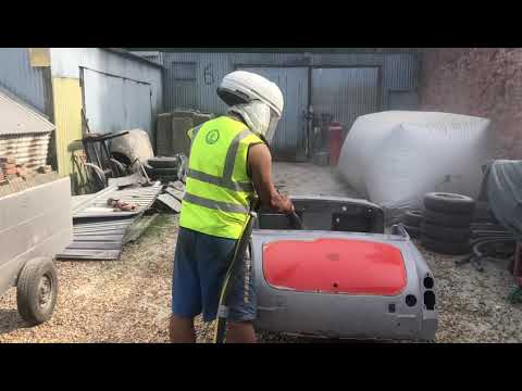 Mobile Paint Stripping - Sandblasting by Profi Blast. Free No Obligation Quote 07463636073 SouthEast