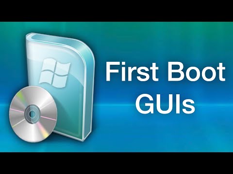 Windows First Boot GUI Themes!