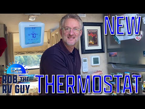 🛠️ Upgrade Your RV Thermostat! 🔥 Swapping Dometic Analog for a Honeywell Digital ❄️