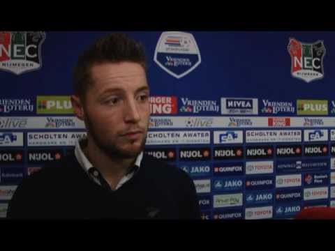 Reactie Rens van Eijden na afloop van NEC - ADO Den Haag