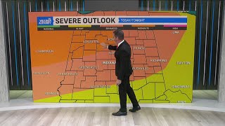 Severe weather inbound; two rounds to threaten parts of the state