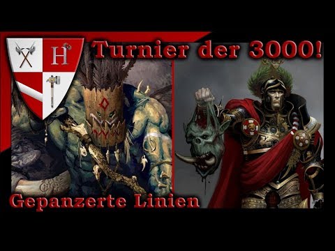 Gepanzerte Linien - 2v2 Imperium vs Grünhäute -Turnier der 3000 - Total War: Warhammer 2