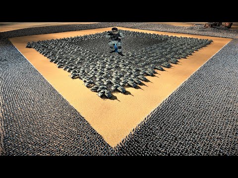 CAN 480K JEDI KNIGHT DISTROY 50K MODERN SOLDIERS & SHERMAN TANK | Ultimate Epic Battle Simulator 2