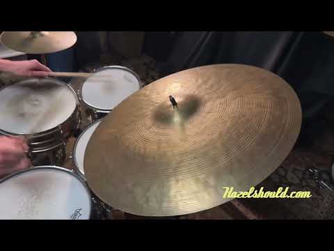 Rare Vintage ZILDJIAN ISTANBUL K 20” Ride Crash Zildjian Forged In Turkey! 2145 g Beautifully Hand Hammered image 6