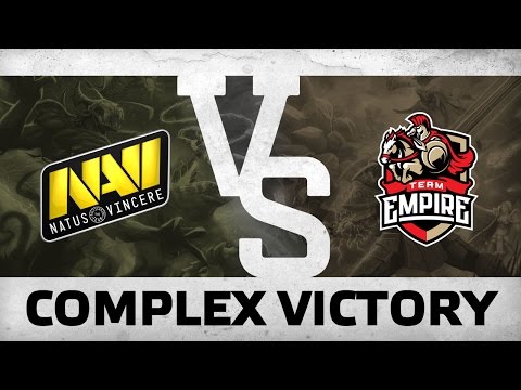 WATCH FIRST: COMPLEX VICTORY - NAVI s Empire @ The Kiev Major CIS Quals