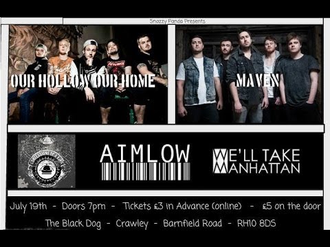 19th July // The Black Dog // Our Hollow, Our Home // Snazzy Panda Promotions