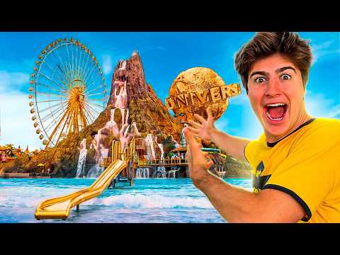 FUI NOS PARQUES MAIS RADICAIS DOS ESTADOS UNIDOS! (VLOG ESPECIAL)