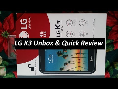 LG K3 unbox and quick review