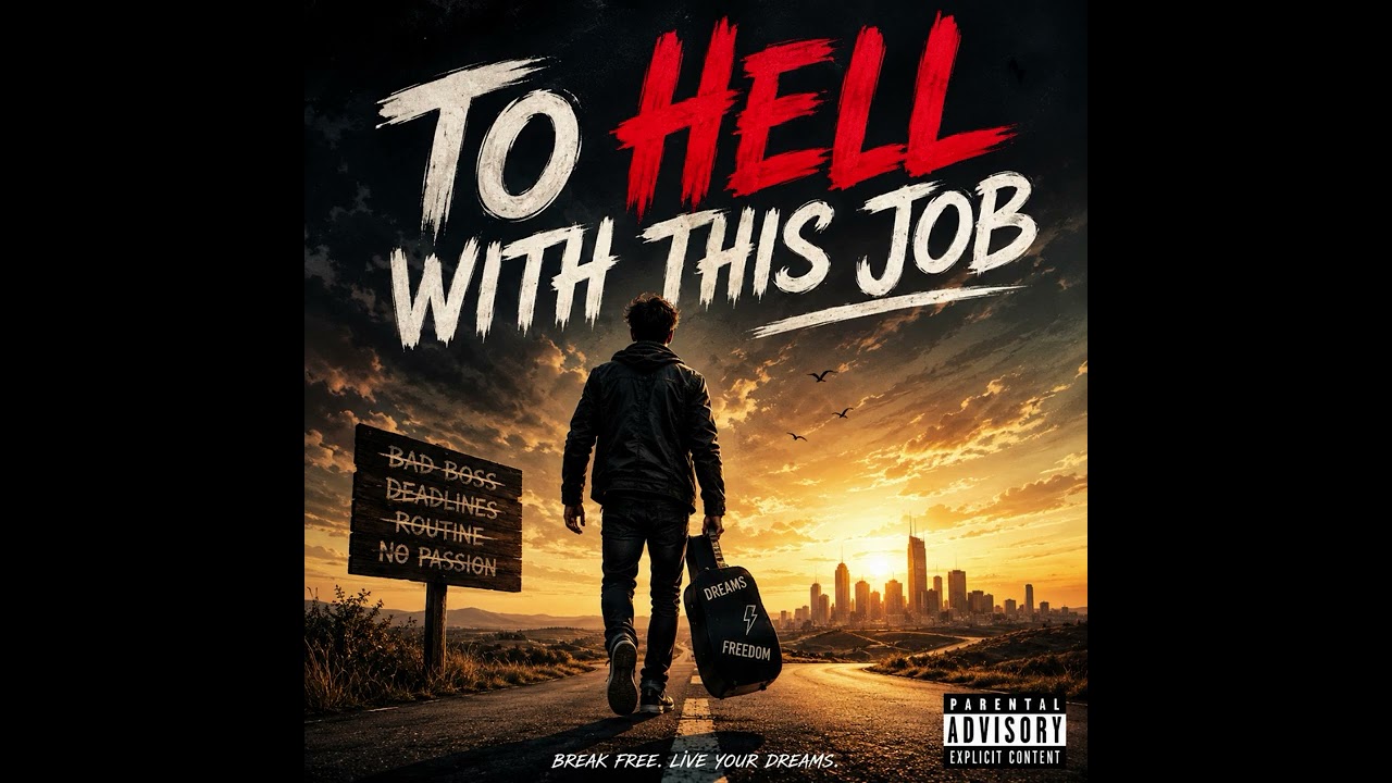 I’m done pretending in “To Hell With This Job” (lyrics)