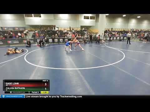 97 Lbs Quarterfinal - Gage Lohr, SD Vs Calvin Rathjen, IA D598