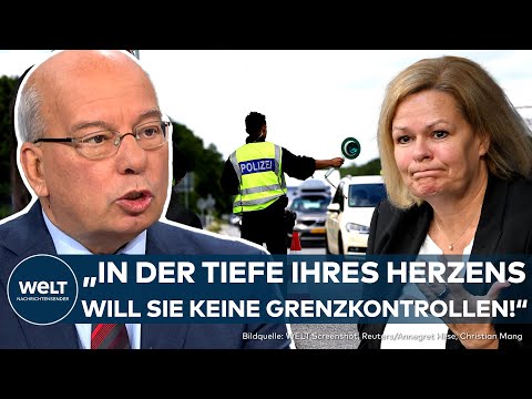 MIGRATION: Stationäre Grenzkontrollen verlängern - Innenministerin Faeser lehnt Kontrollen ab!