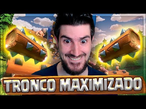 MAXIMIZEI O TRONCO E O PUSH FICOU ZIKA NO CLASH ROYALE!