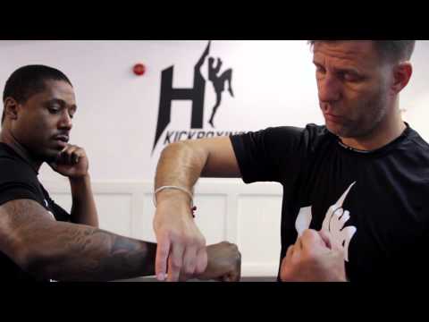 Henri Hooft explaining how to punch