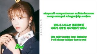 Apink - Evergreen (Rom-Han-Eng Lyrics) Color &amp; Picture Coded