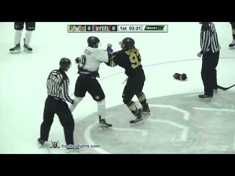 Damien Carfagna vs Adam Fantilli