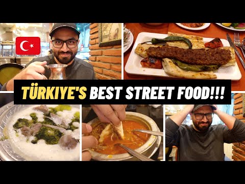 INCREDIBLY Delicious Turkish STREET FOOD | Türkiye Food Tour 2022